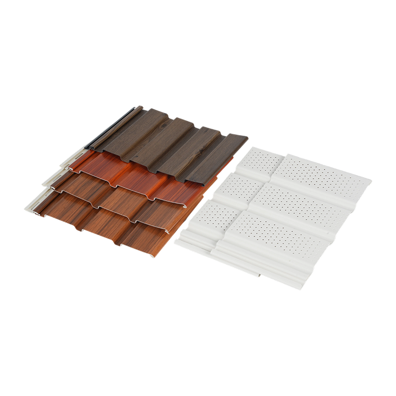 Ahşap Tahıl Katı ve Havalandırmalı PVC Saçak Alt Paneli